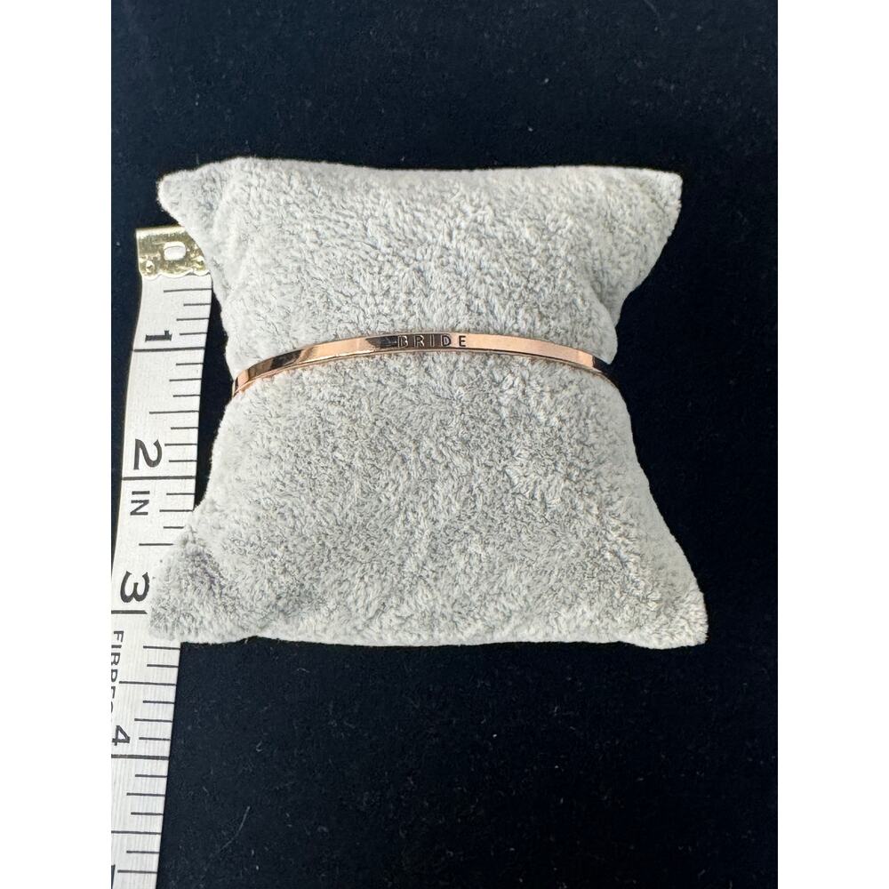 Bride‎ Bracelet, rose gold tone, great gift